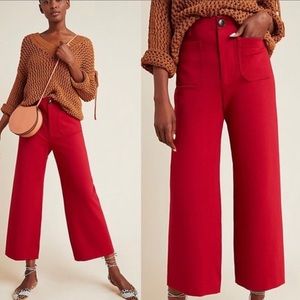 Anthro Courtney Cropped Pants EUC